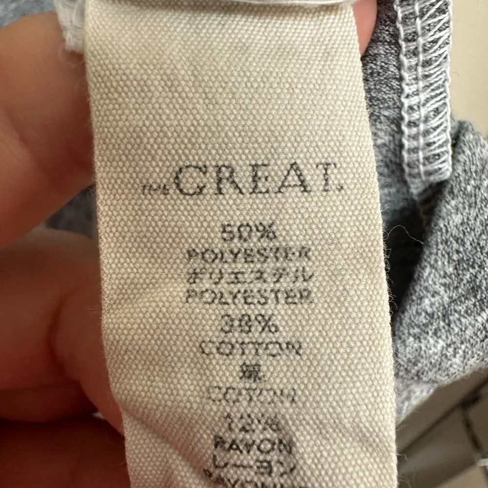 The Great. Charcoal  Tee - Picture 4 of 6